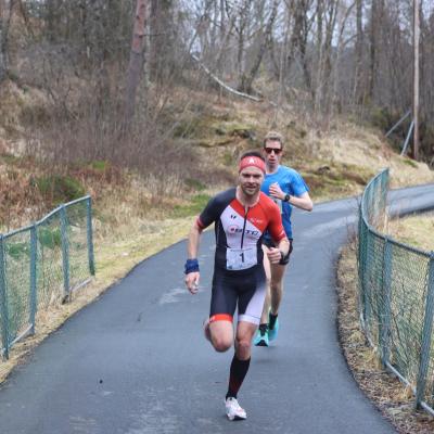 Maratonløper i Maratonkarusellen 2023