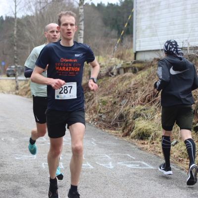 Maratonløper i Maratonkarusellen 2023