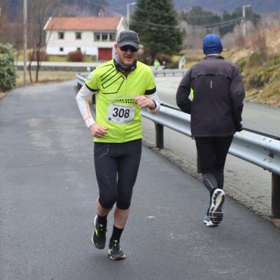 Maratonløper i Maratonkarusellen 2023