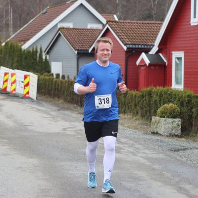 Maratonløper i Maratonkarusellen 2023