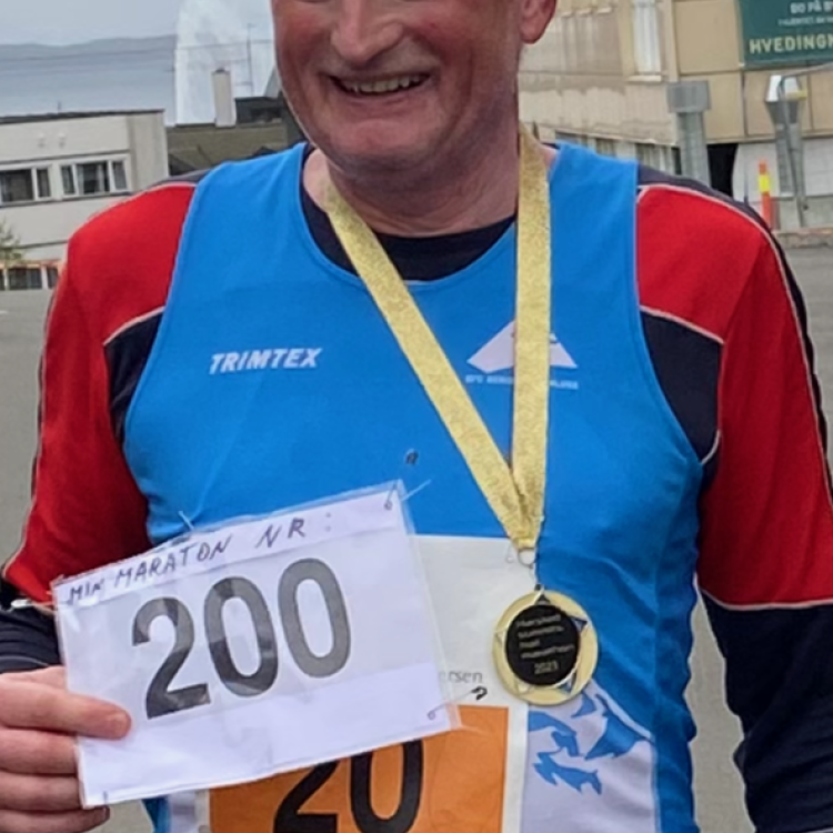 Morten Hauso - maraton nr 200